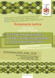 Człowiek wierzący wobec współczesnego przyrodoznawstwa
